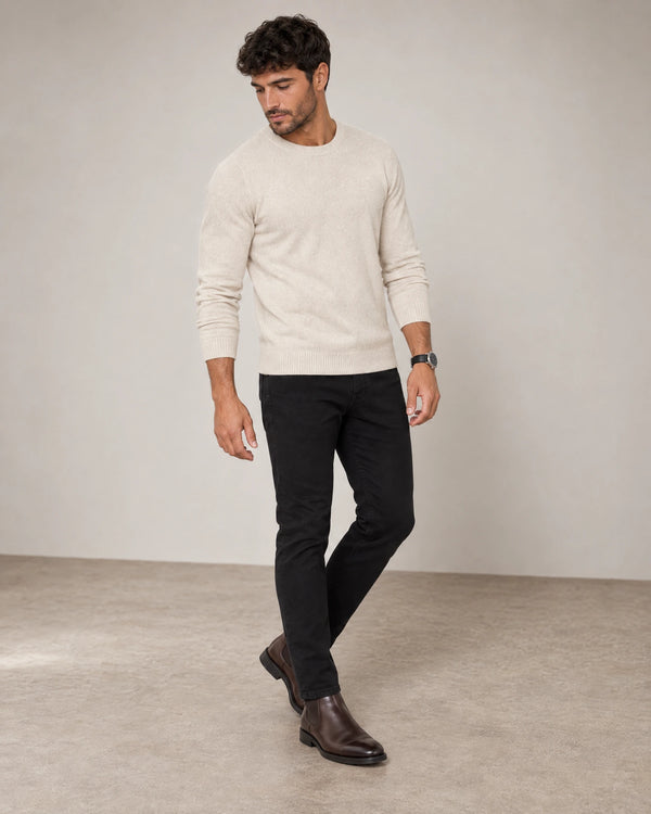 Slim Leg Jeans campaign 06|black denim