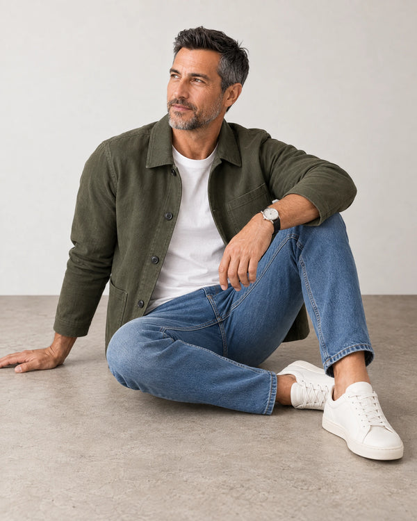 Slim Leg Jeans campaign 07|classic wash denim