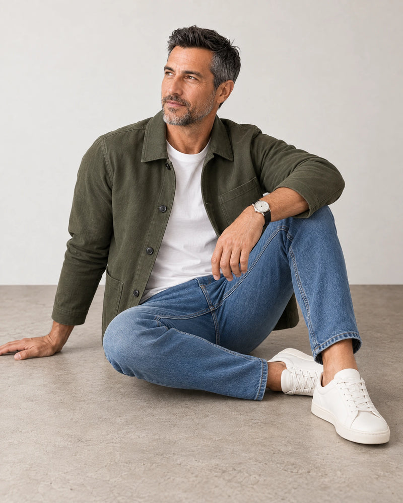 Slim Leg Jeans campaign 07|classic wash denim