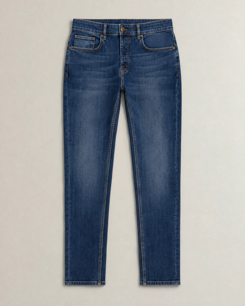 Slim Leg Jeans campaign 09|navy wash denim