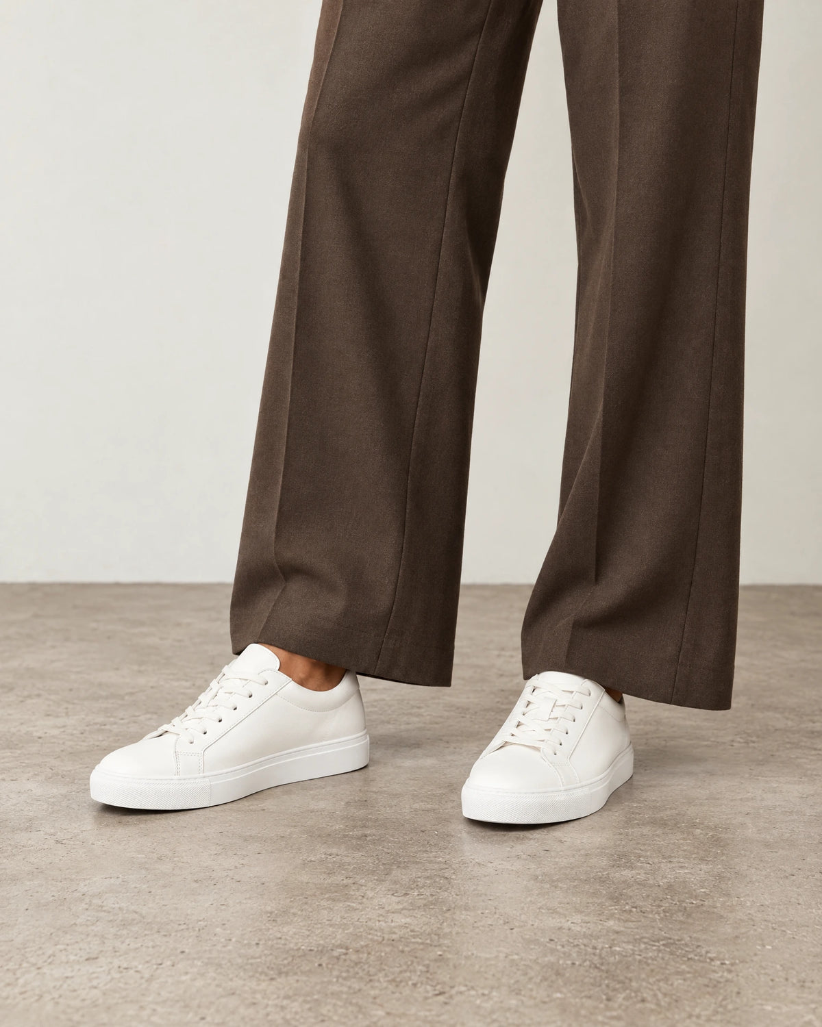 
Smart Leather Trainers campaign 01