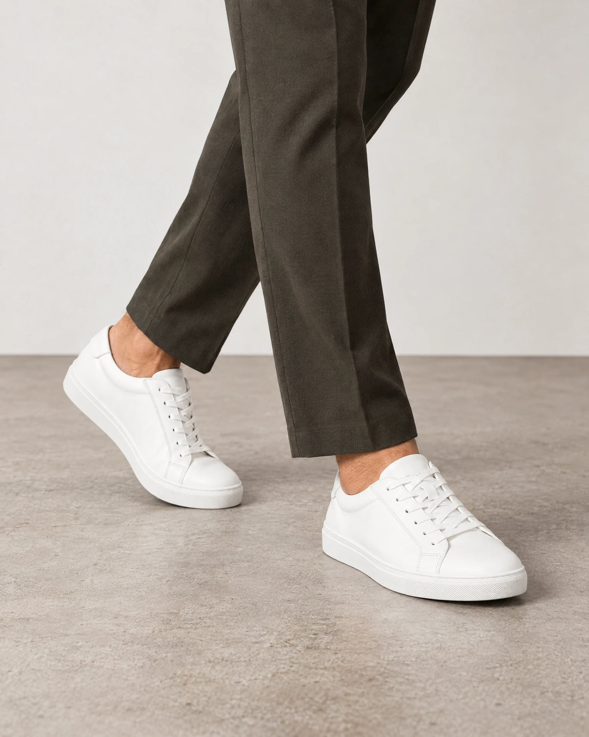 
Smart Leather Trainers campaign 02