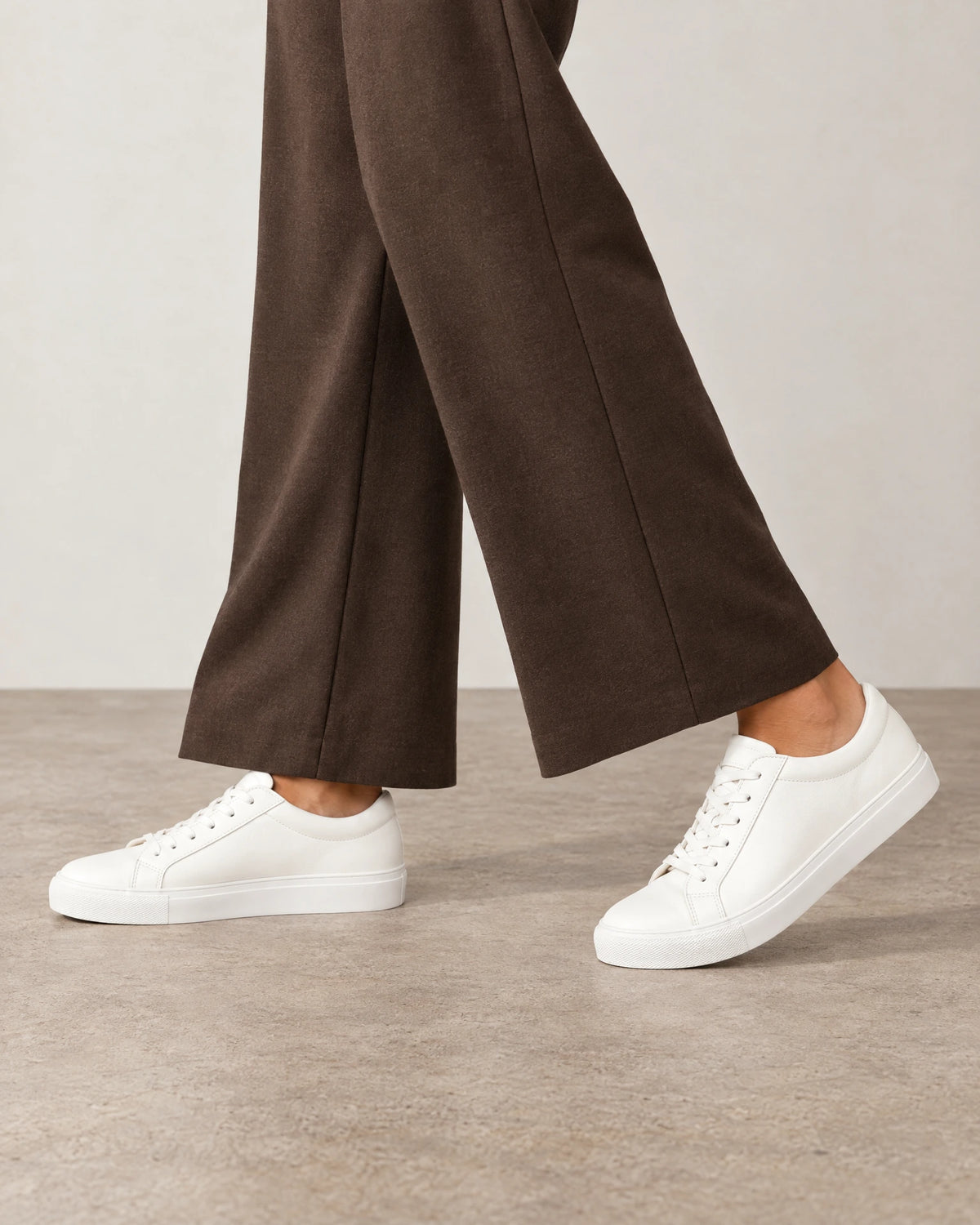 
Smart Leather Trainers campaign 02