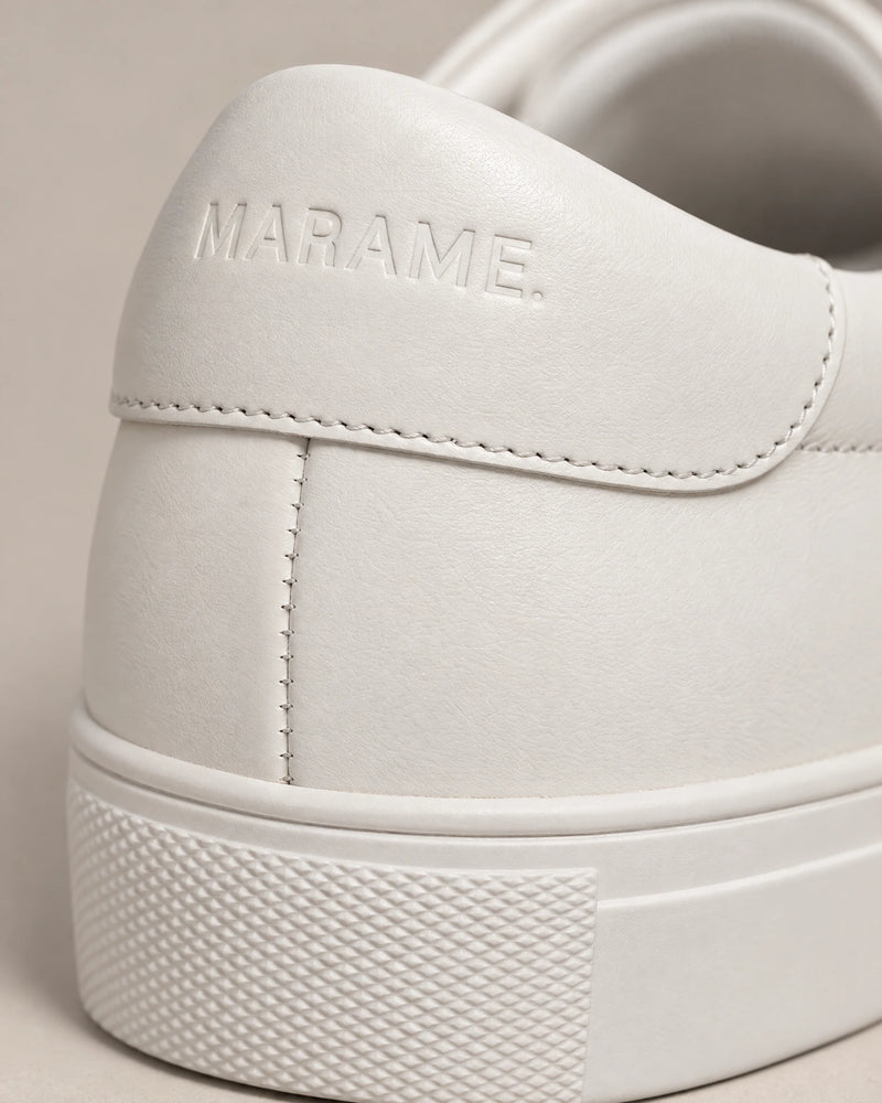 Smart Leather Trainers campaign 05|white