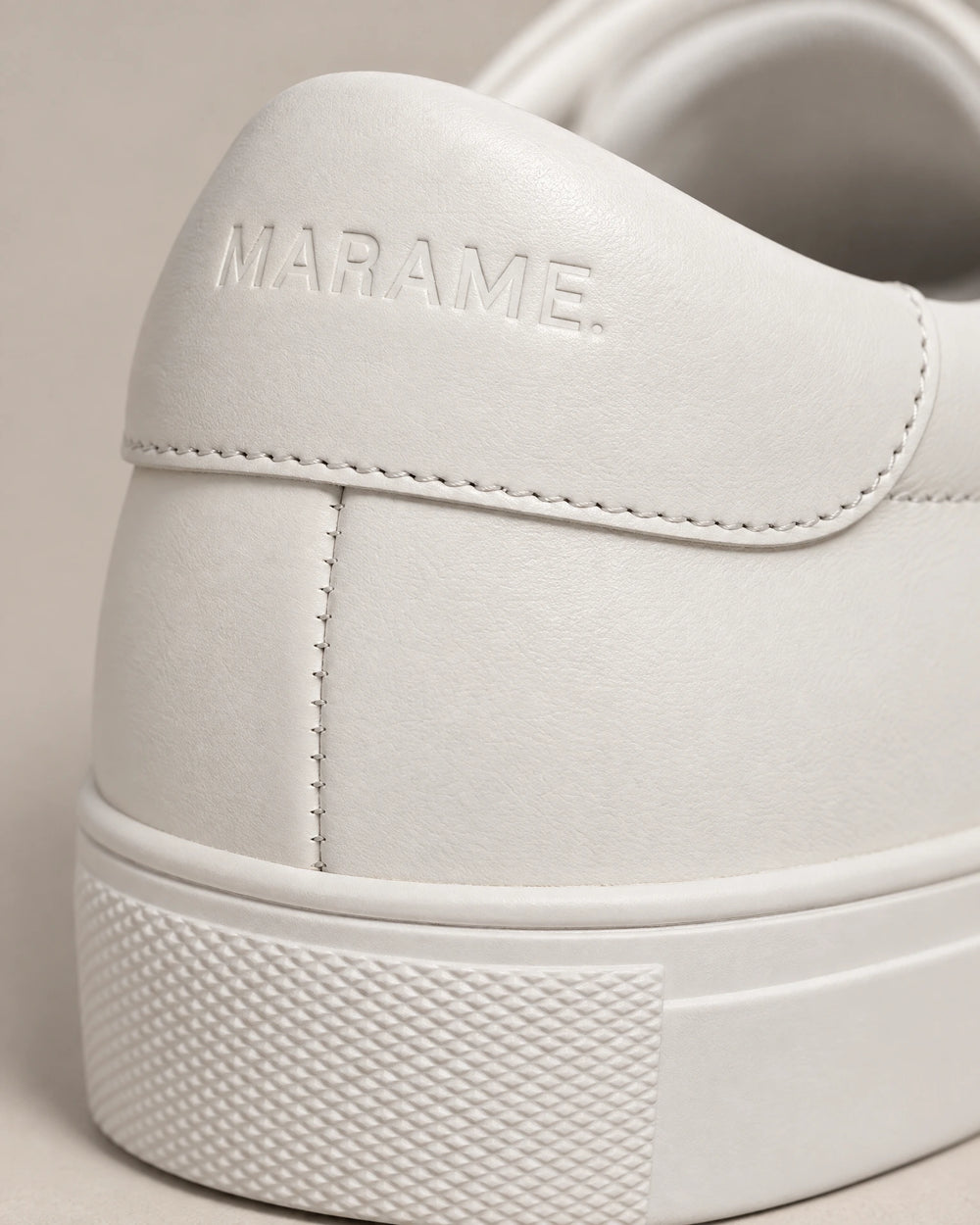Smart Leather Trainers campaign 05|white
