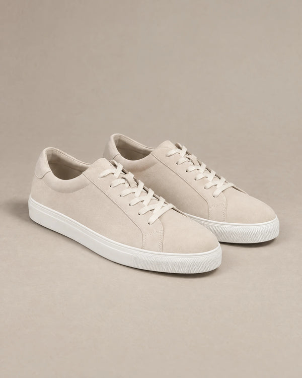Smart Suede Trainers campaign 03|grey
