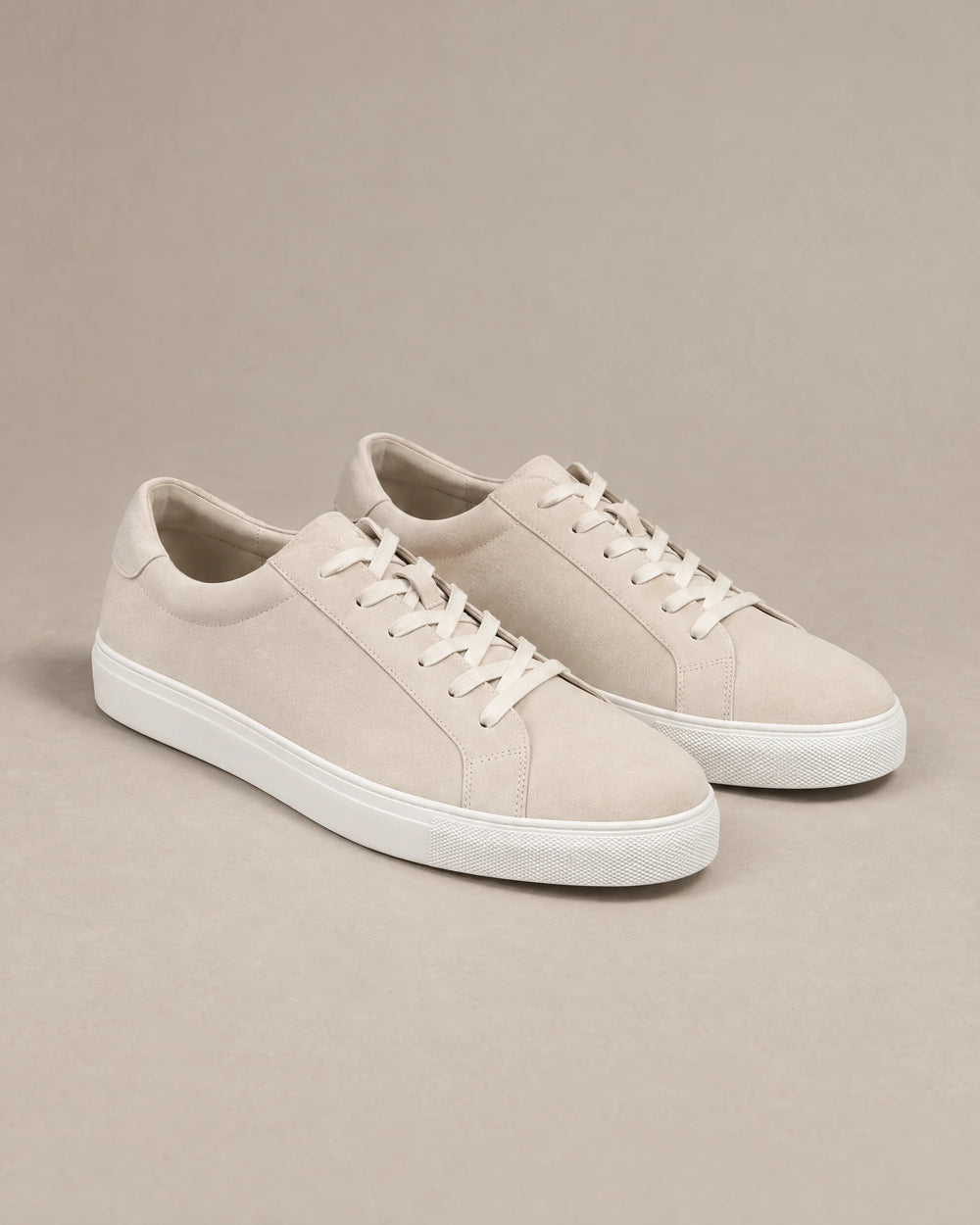 Smart Suede Trainers campaign 03|grey