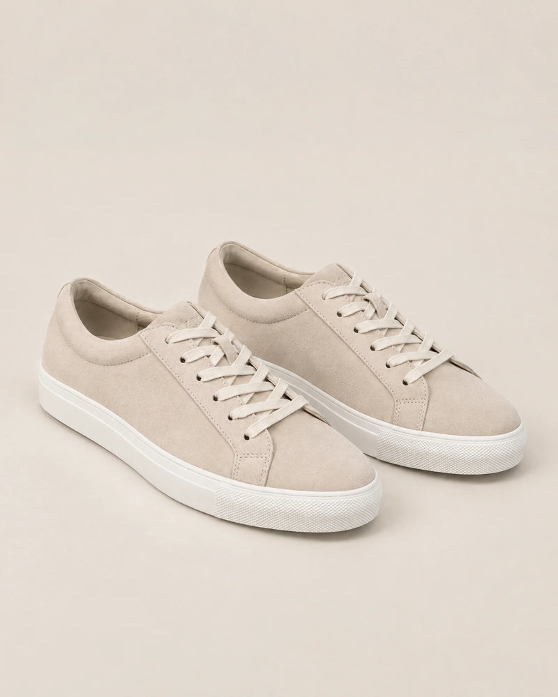 Smart Suede Trainers campaign 03|grey