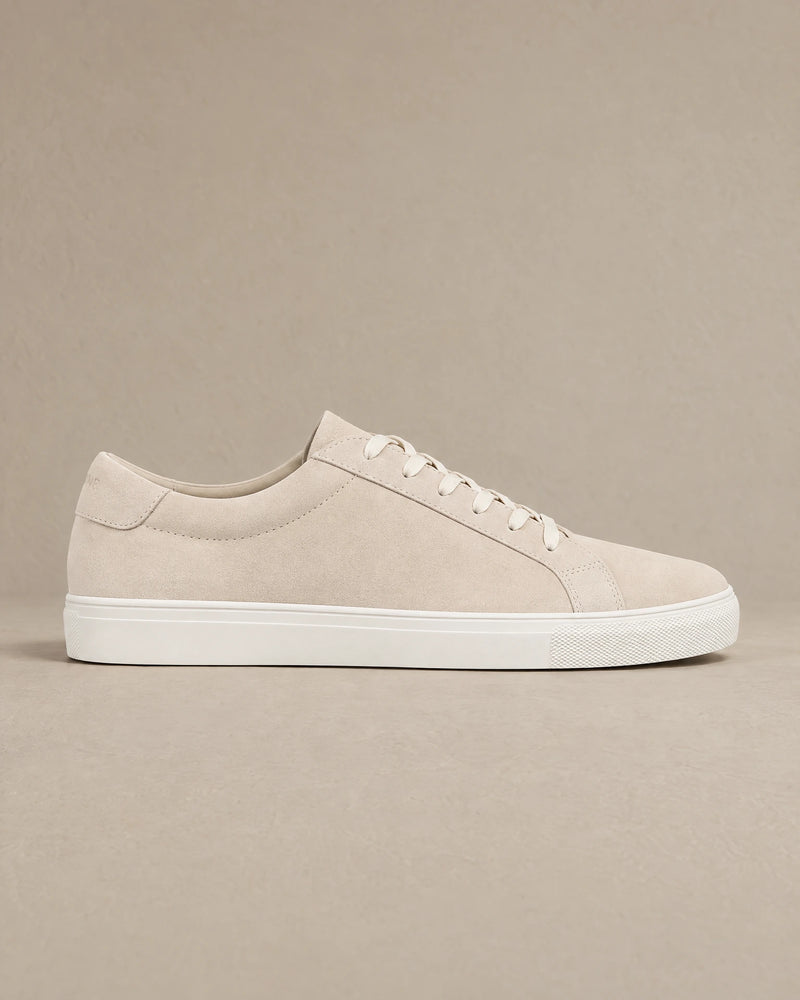 Smart Suede Trainers campaign 04|grey