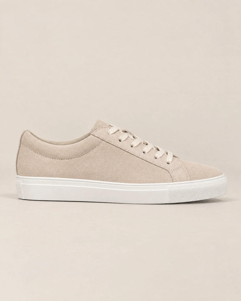 Smart Suede Trainers campaign 04|grey