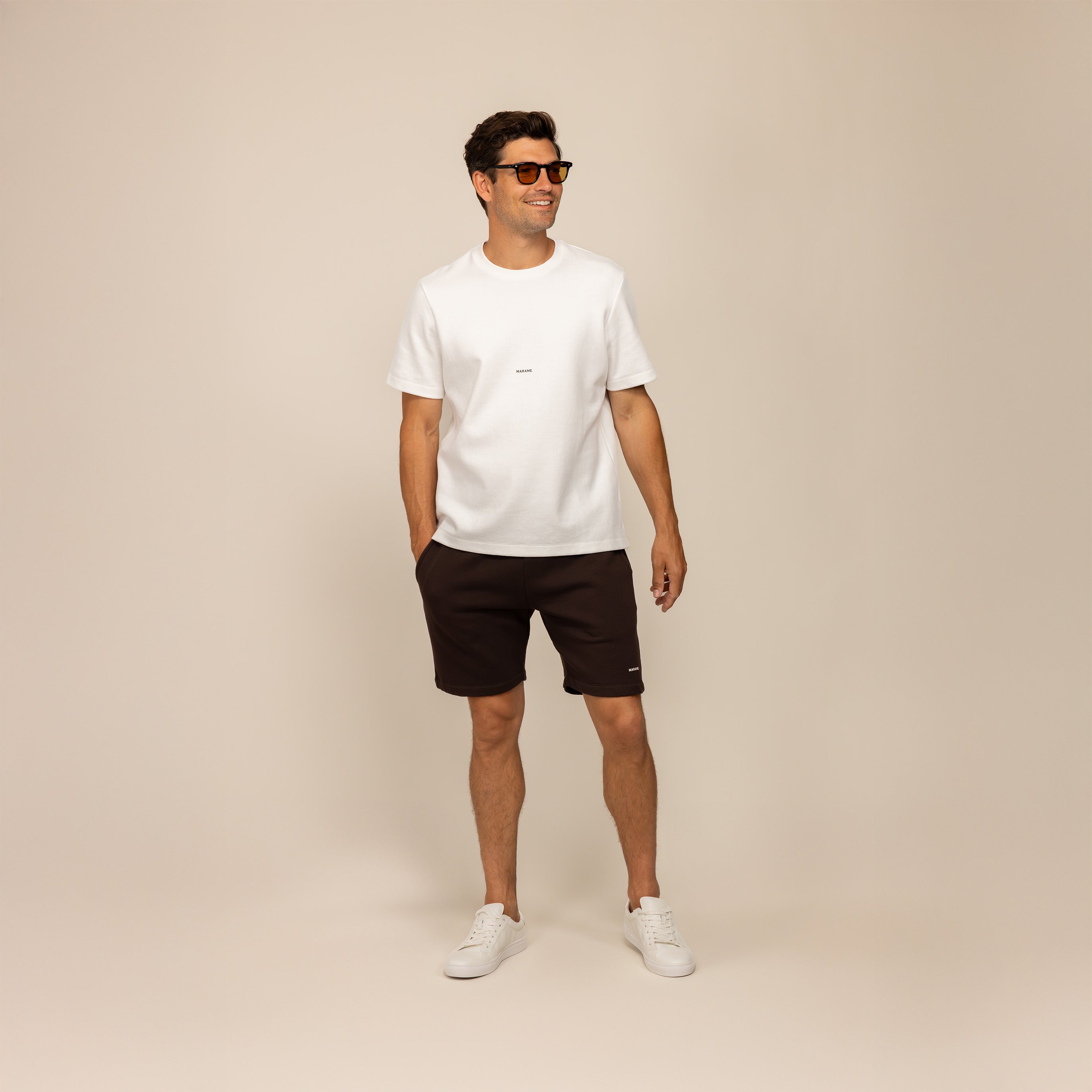 Cotton Fleece Lounge Shorts