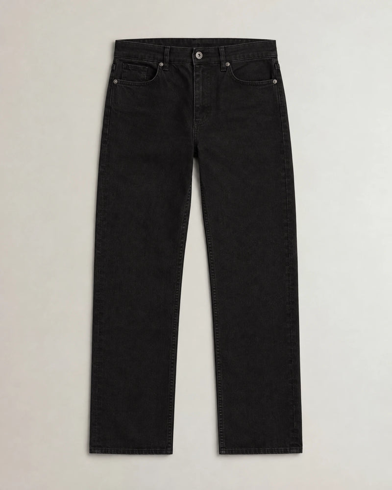 Straight Leg Jeans campaign 09|black denim