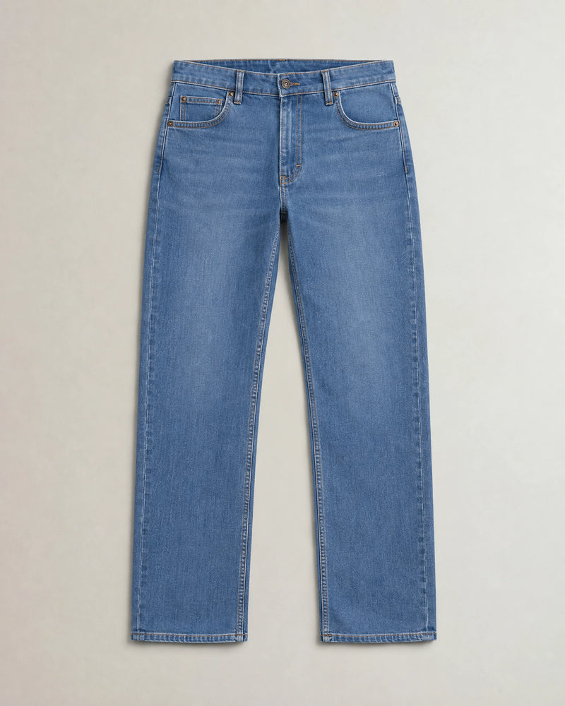Straight Leg Jeans campaign 09|classic wash denim