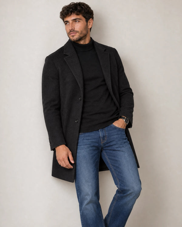 Straight Leg Jeans campaign 07|navy wash denim