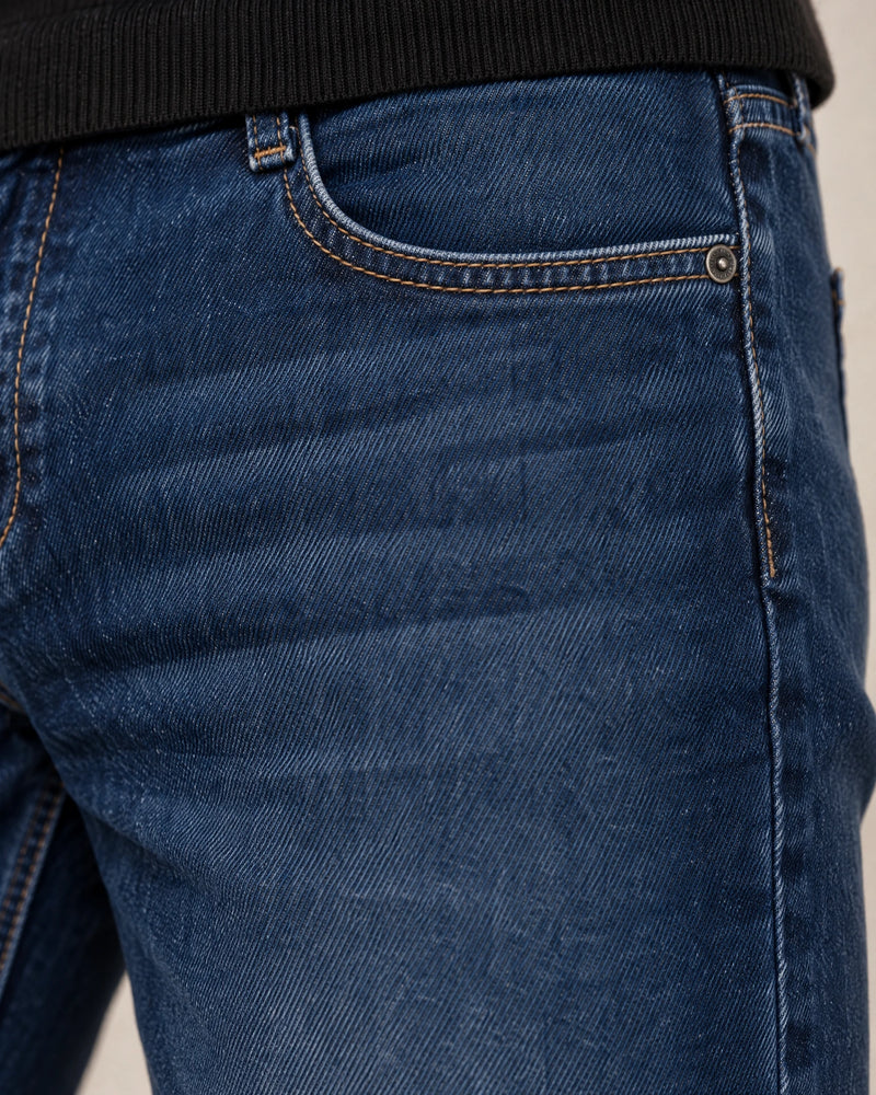 Straight Leg Jeans campaign 08|navy wash denim
