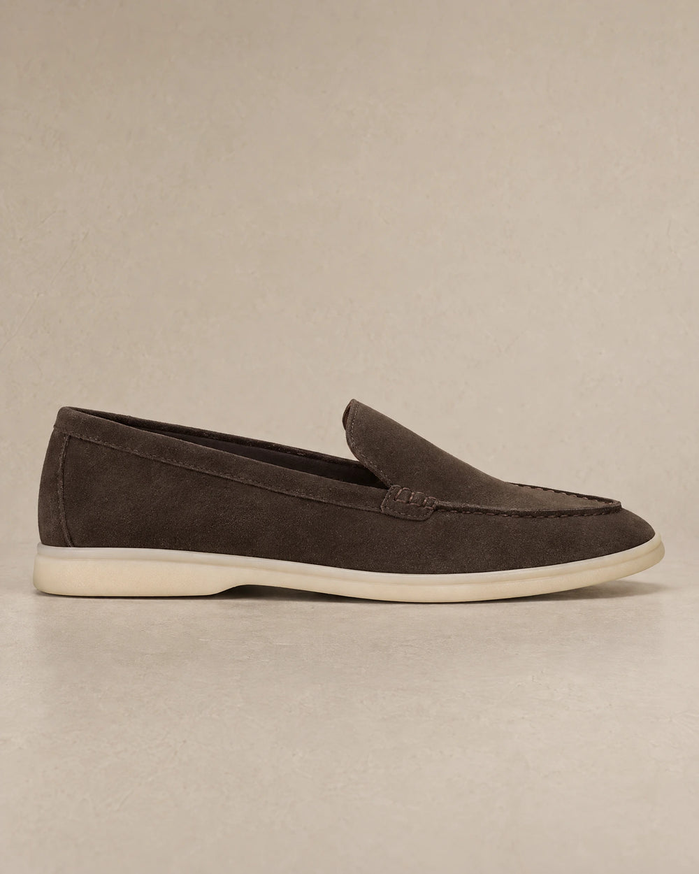Suede Loafers campaign 04|burnt brown