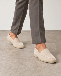 Suede Loafers campaign 02|grey