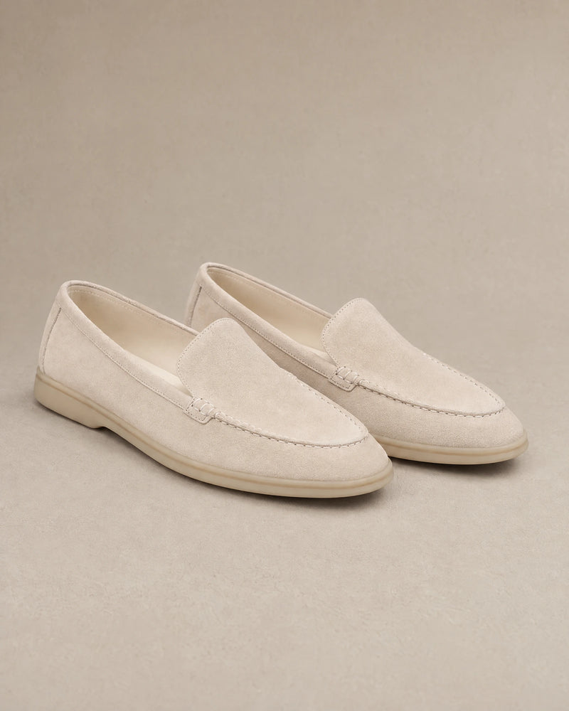 Suede Loafers campaign 03|grey
