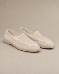 Suede Loafers campaign 03|grey