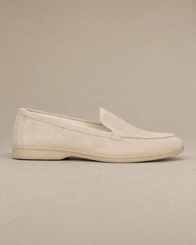 Suede Loafers campaign 04|grey