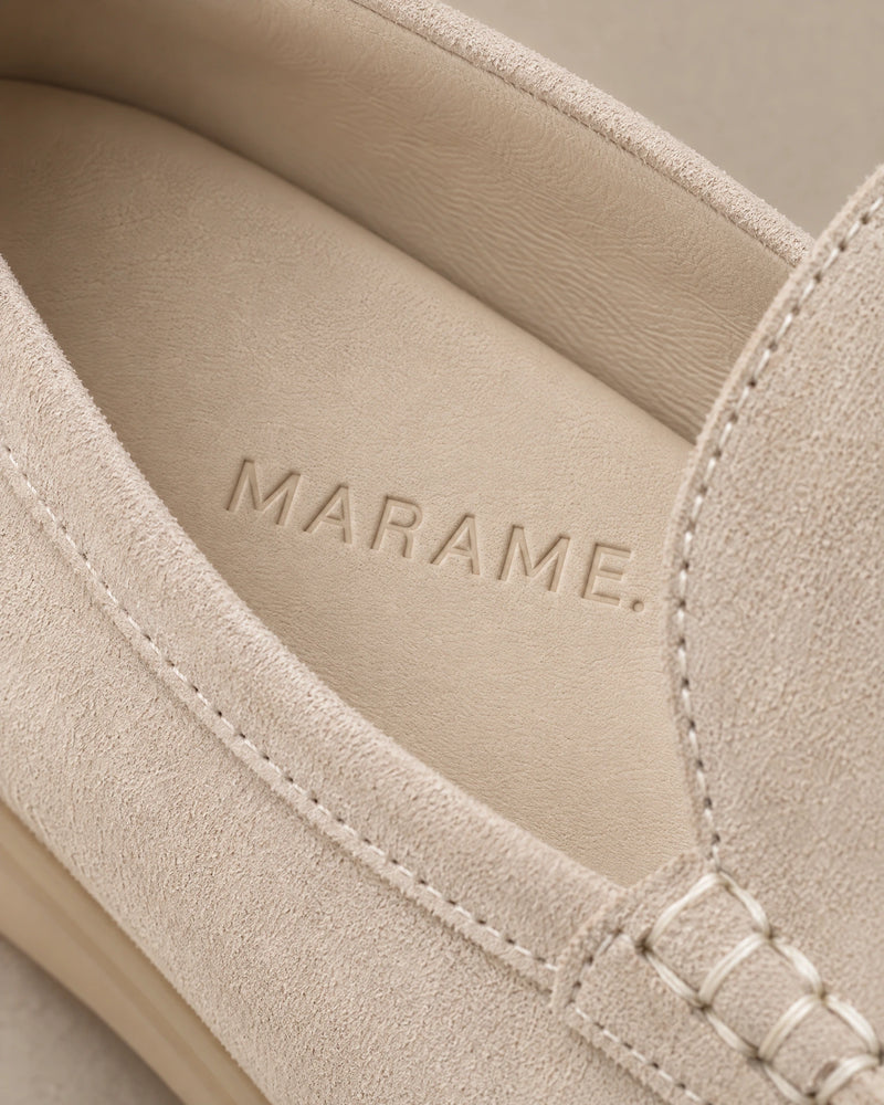 Suede Loafers campaign 05|grey