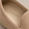 Suede Loafers campaign 05|sandstone