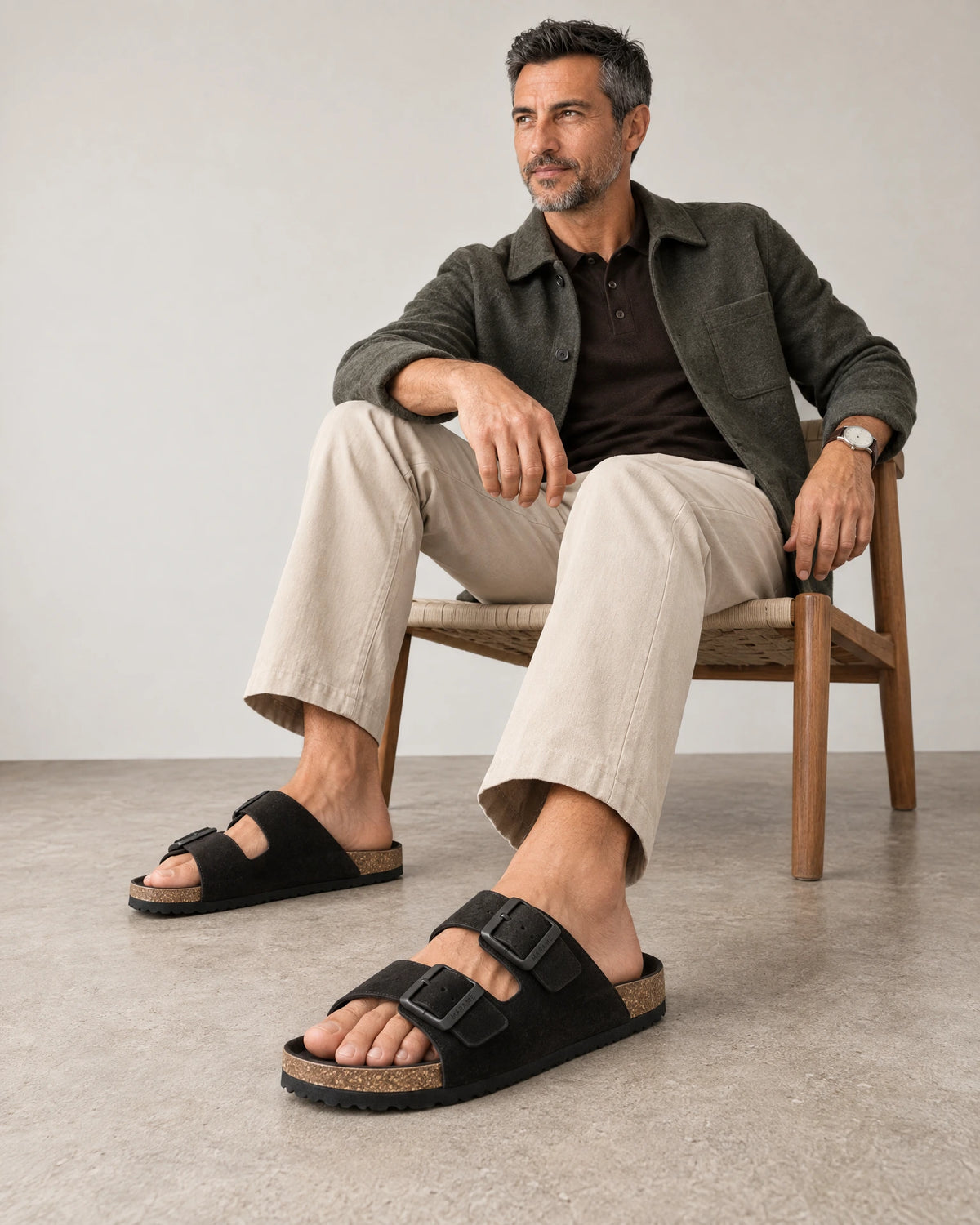 
Suede Sandals campaign 06