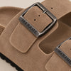Suede Sandals campaign 05|clay