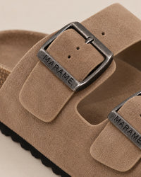 Suede Sandals campaign 05|clay