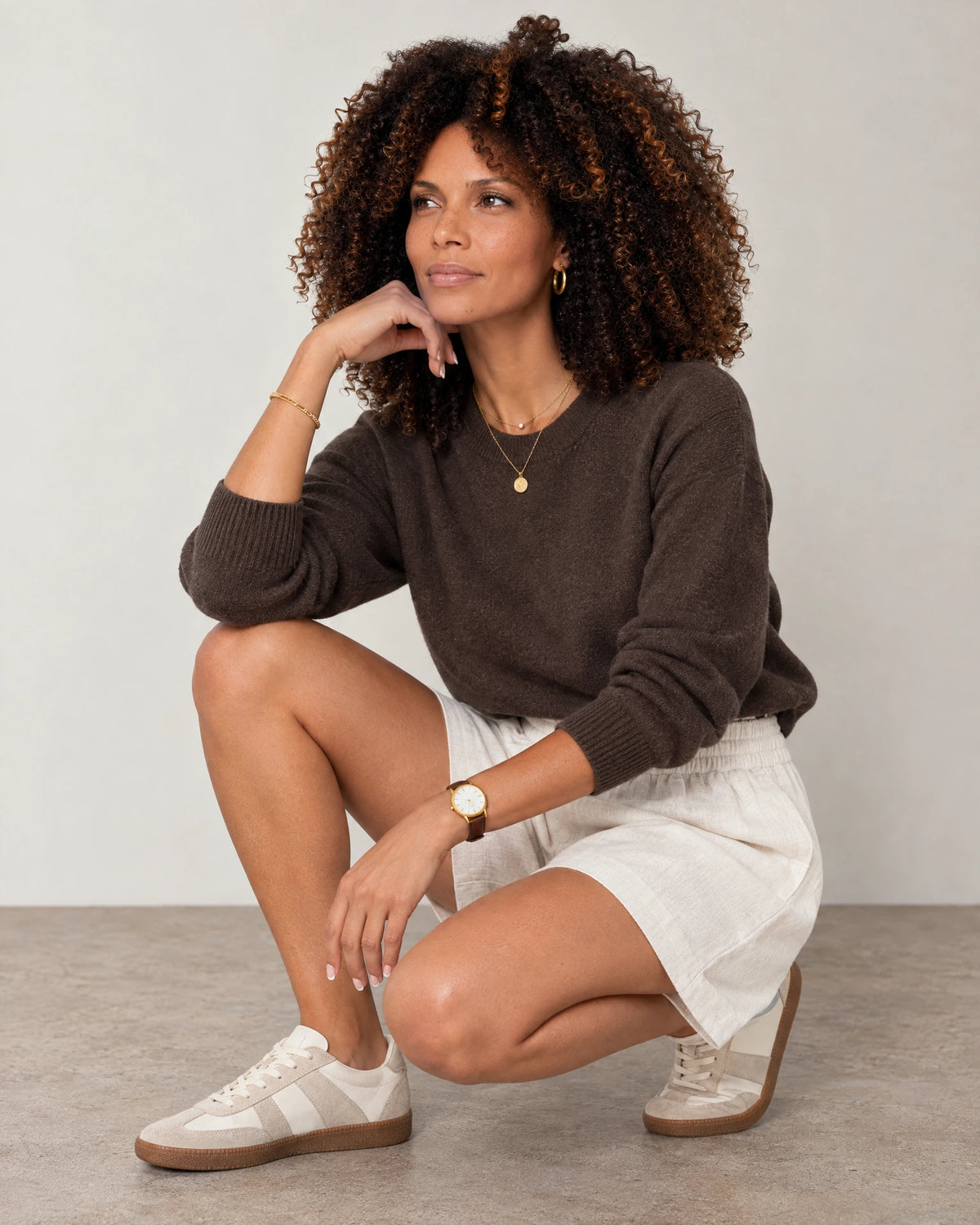 
The Amara Linen Short campaign 07
