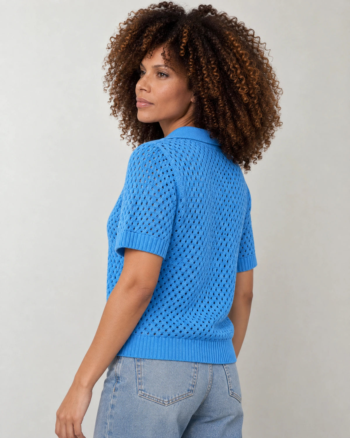 
The Bria Knit Polo campaign 04