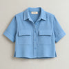 The Cala Shirt campaign 09|cornflower blue