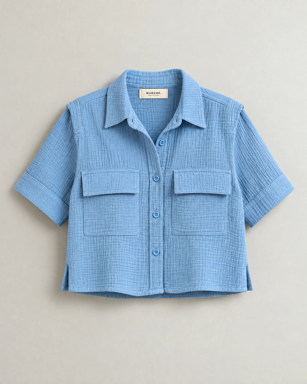 The Cala Shirt campaign 09|cornflower blue