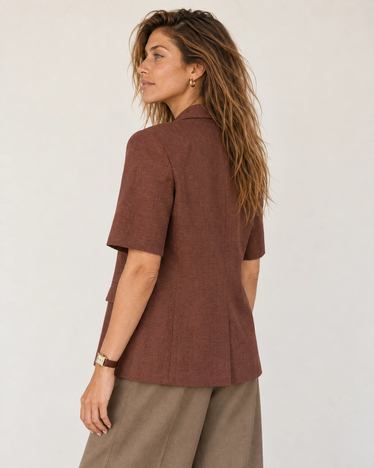 
The Eden Shoulder Pad Blazer campaign 04