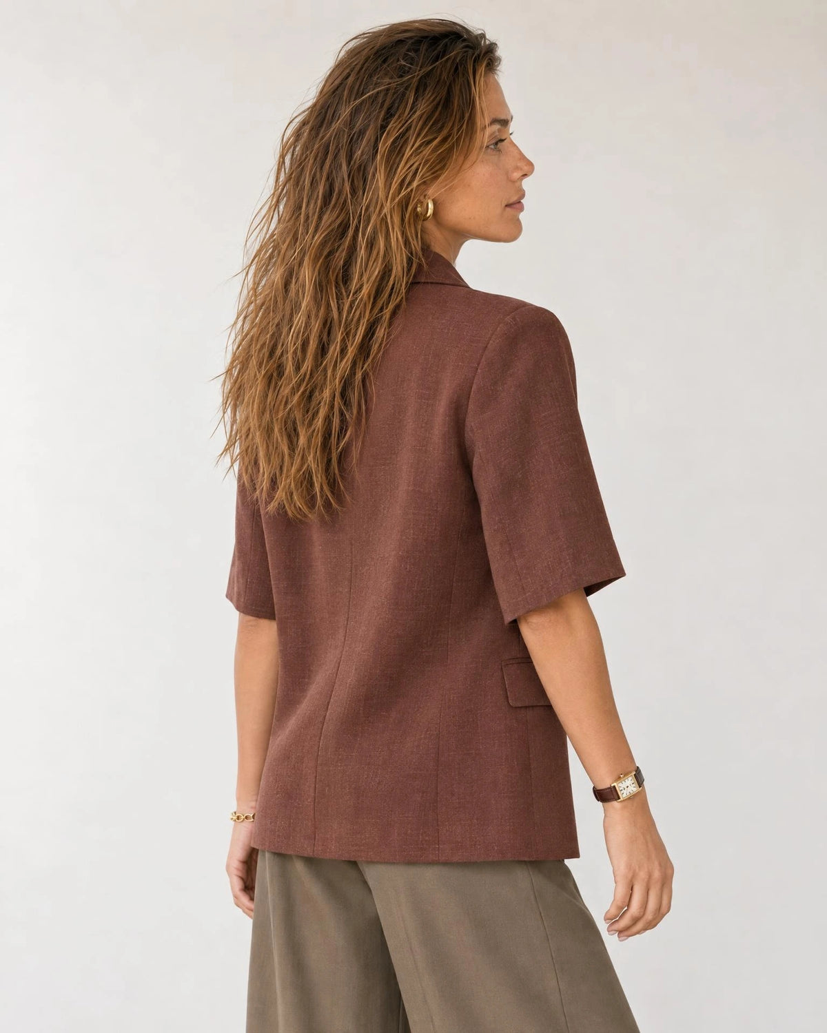 
The Eden Shoulder Pad Blazer campaign 04