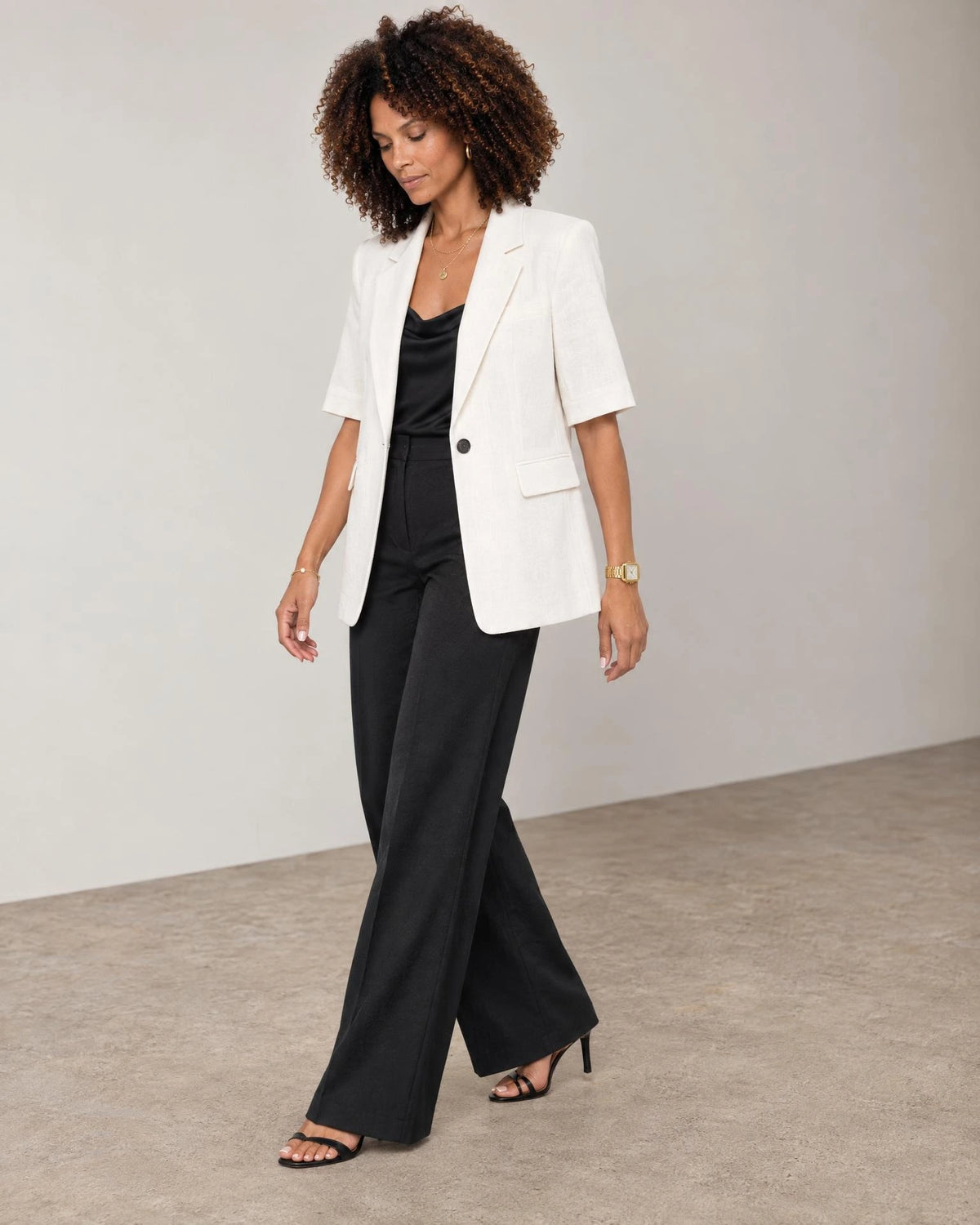 
The Eden Shoulder Pad Blazer campaign 06