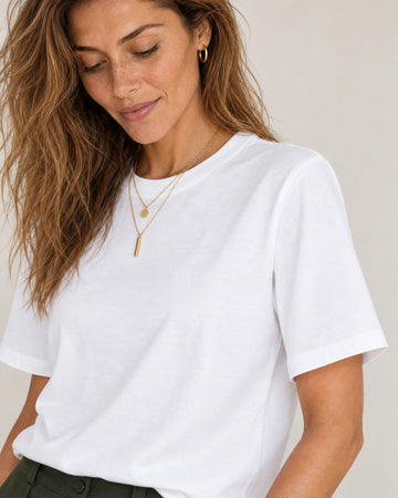 
The Elevated Crew Neck T-Shirt campaign 03