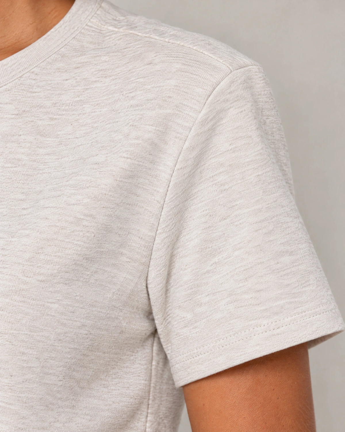 
The Melange Shoulder Pad Crew campaign 08
