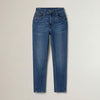|deep navy wash denim