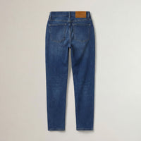 |deep navy wash denim