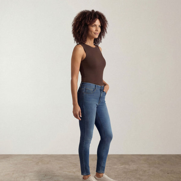 |deep navy wash denim