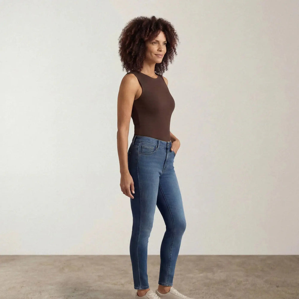 |deep navy wash denim