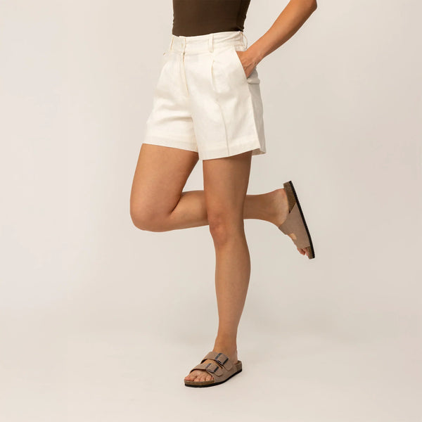 Linen Blend Shorts