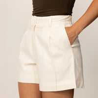 Linen Blend Shorts