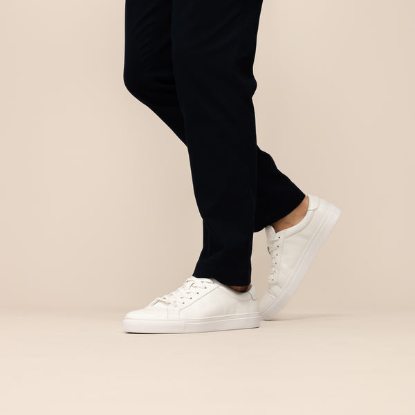 Smart Leather Trainers