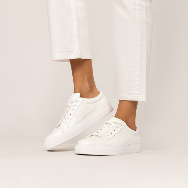 Smart Leather Trainers