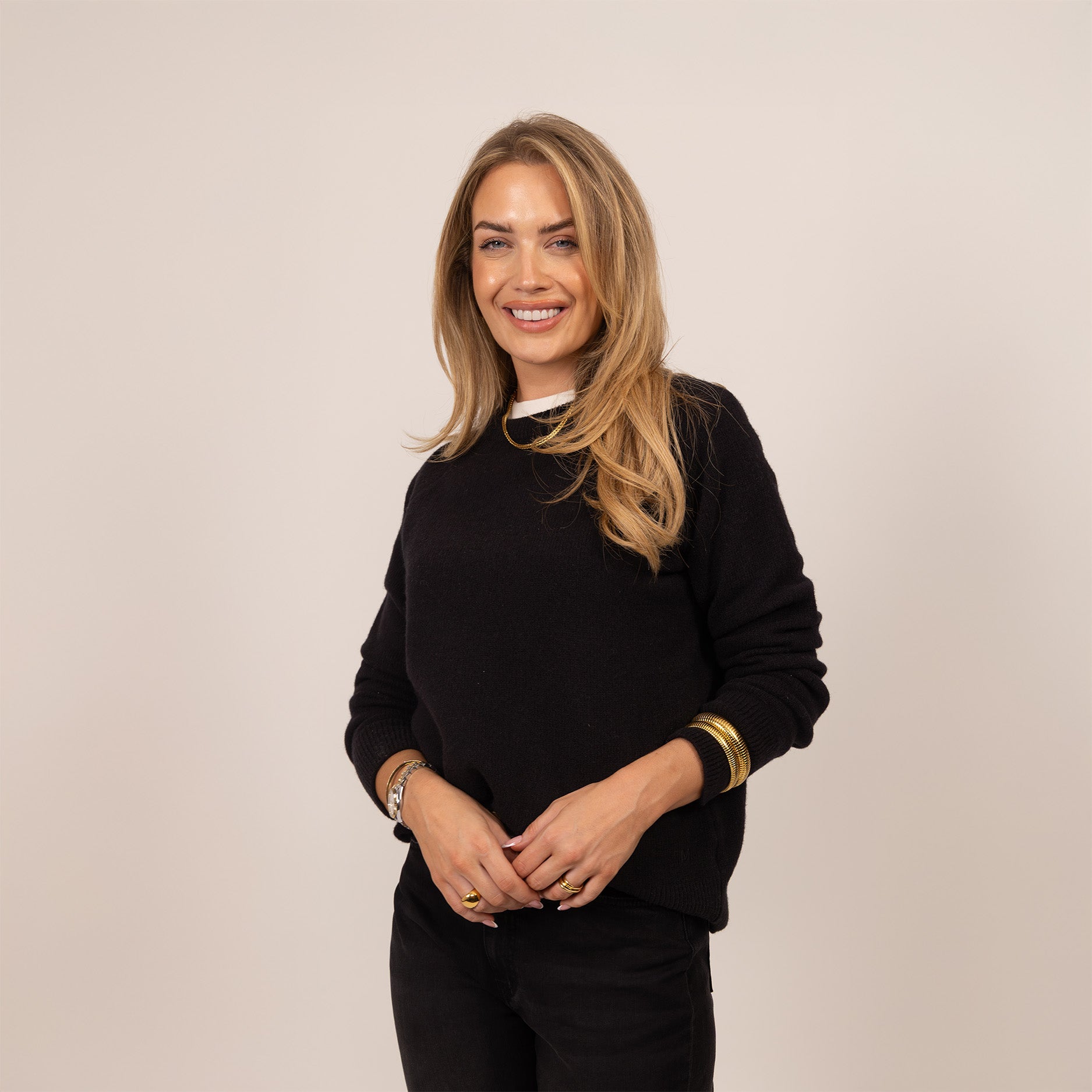 Italian Merino Wool Knit Jumper