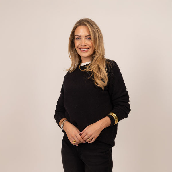 Italian Merino Wool Knit Jumper