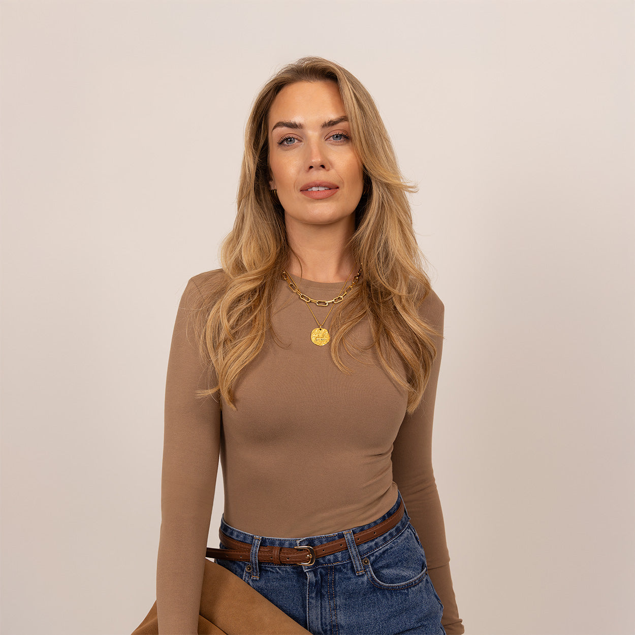 Long Sleeve Fitted T-Shirt