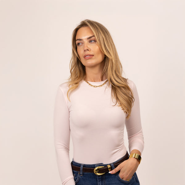 Long Sleeve Fitted T-Shirt